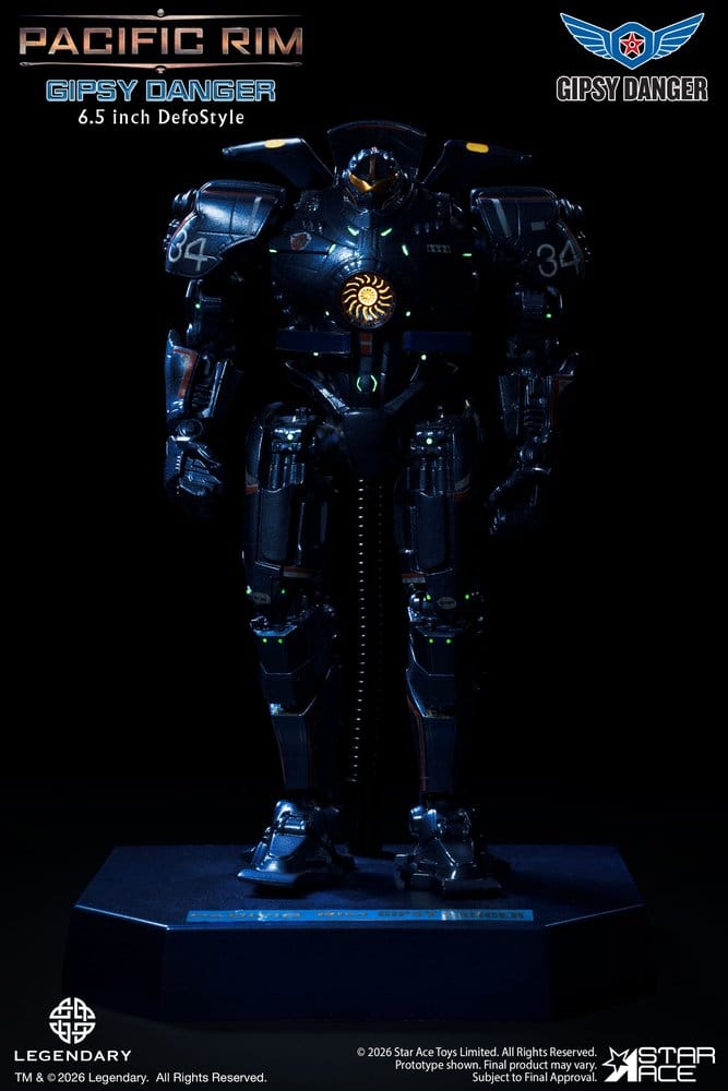 &nbsp;Pacific Rim DefoStyle Figure 2-Pack Gipsy Danger & Cherno Alpha DX 17 cm