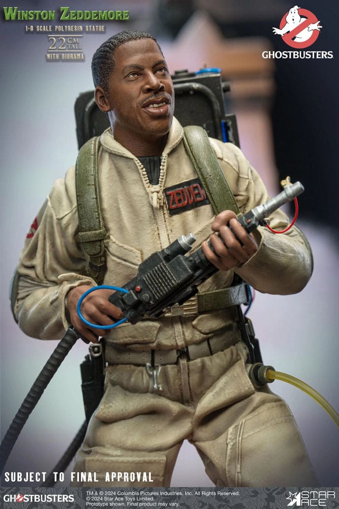 Ghostbusters Resin Statue 1/8 Peter Venkman + Winston Zeddemore Twin Pack Set 22 cm