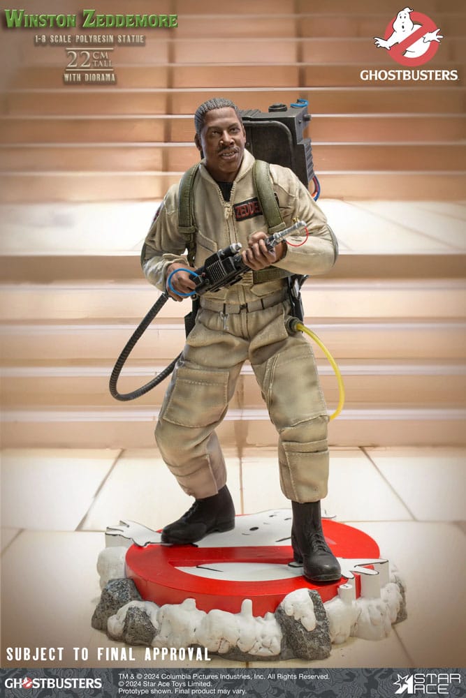 Ghostbusters Resin Statue 1/8 Peter Venkman + Winston Zeddemore Twin Pack Set 22 cm
