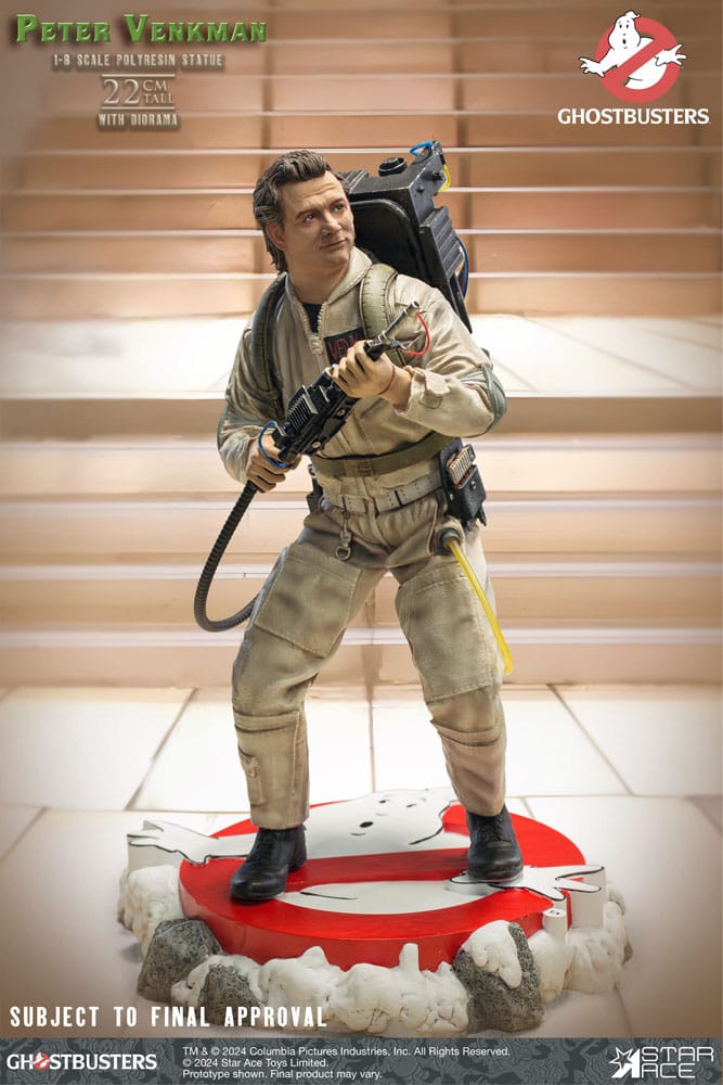 Ghostbusters Resin Statue 1/8 Peter Venkman + Winston Zeddemore Twin Pack Set 22 cm