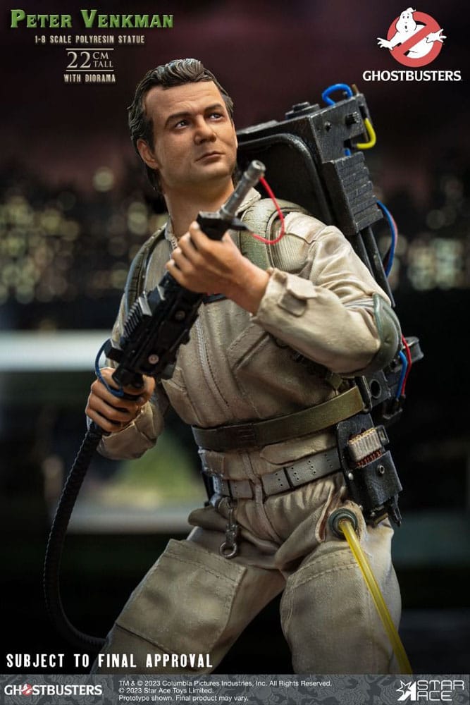Ghostbusters Resin Statue 1/8 Peter Venkman + Winston Zeddemore Twin Pack Set 22 cm