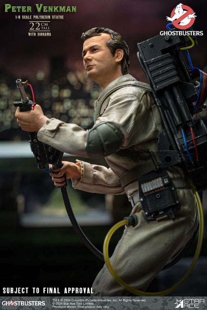 Ghostbusters Resin Statue 1/8 Peter Venkman + Winston Zeddemore Twin Pack Set 22 cm