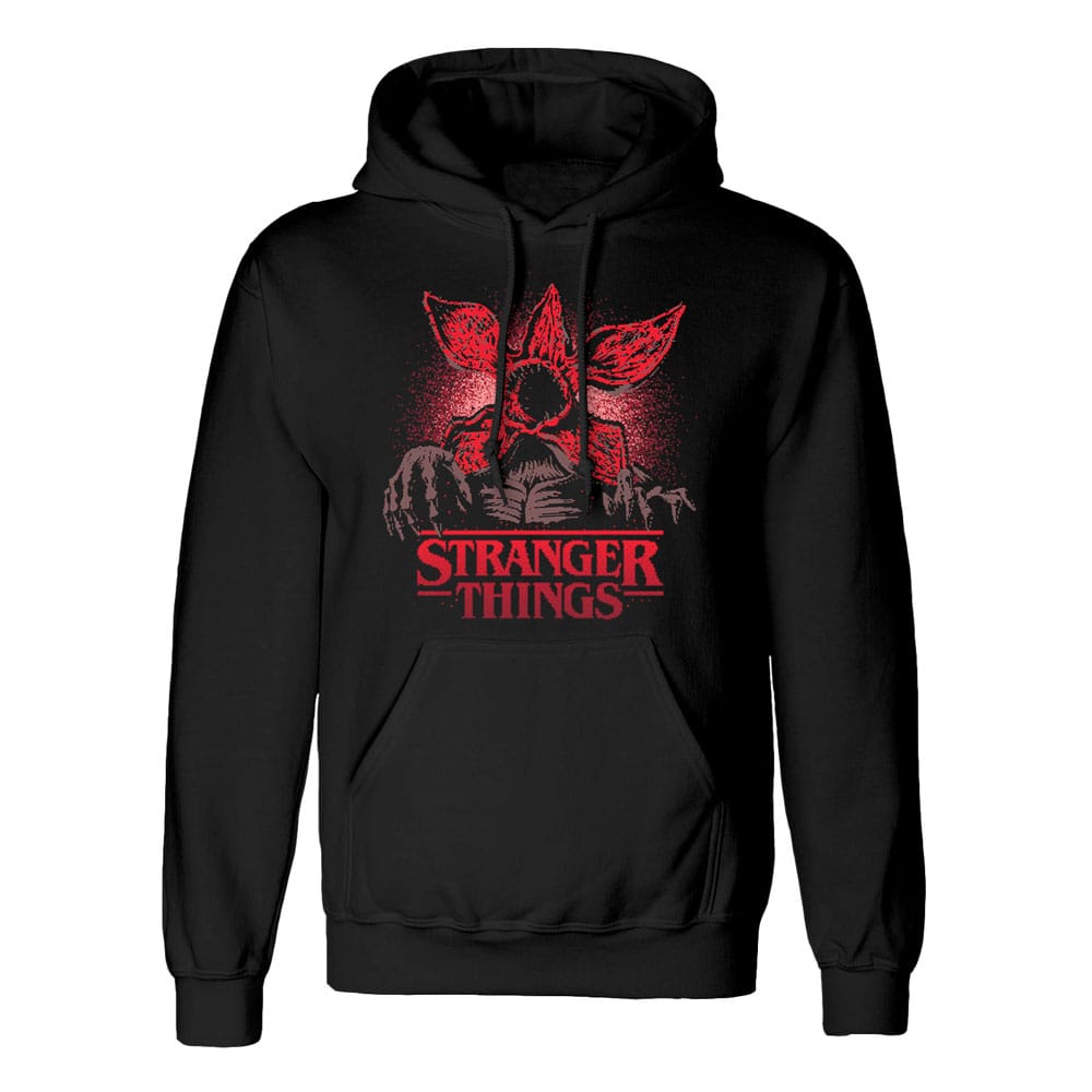 Stranger Things Hooded Sweater Pixel Demogorgon Size XL