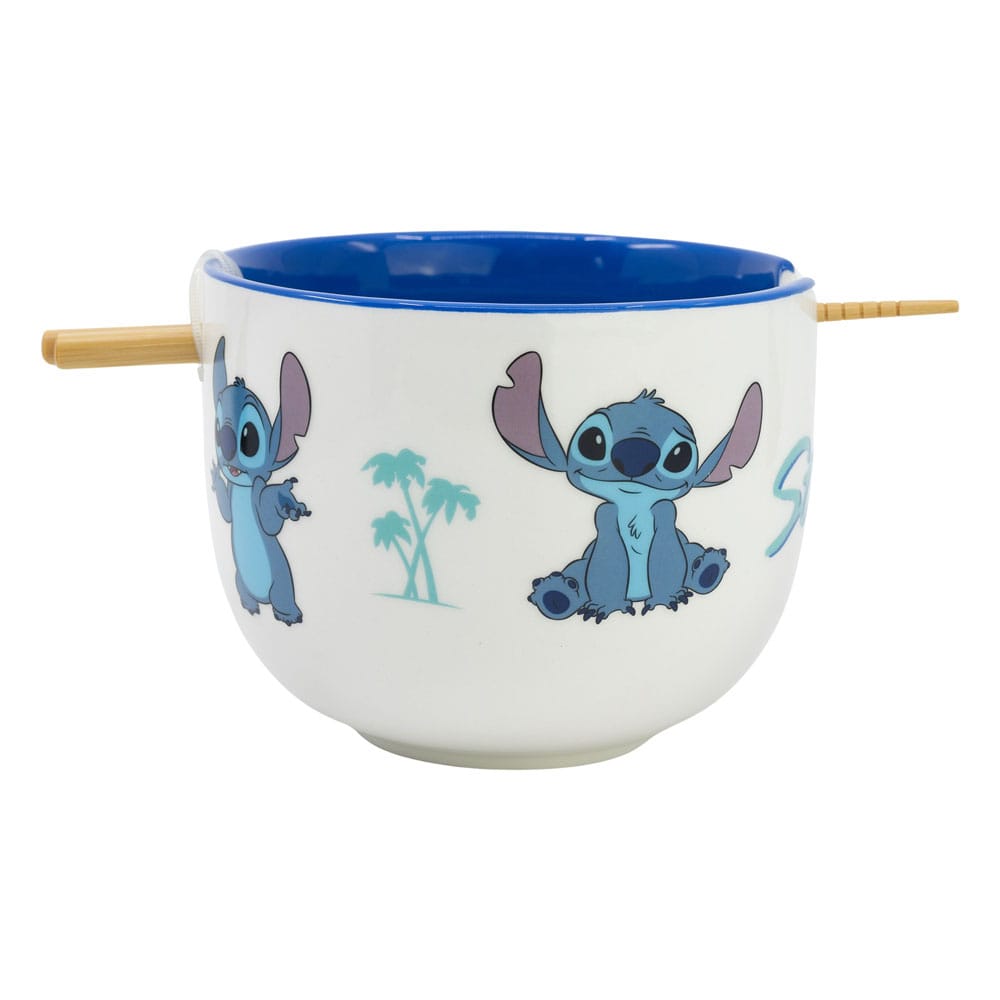 Lilo &amp; Stitch Ramenschale mit Stäbchenstich
