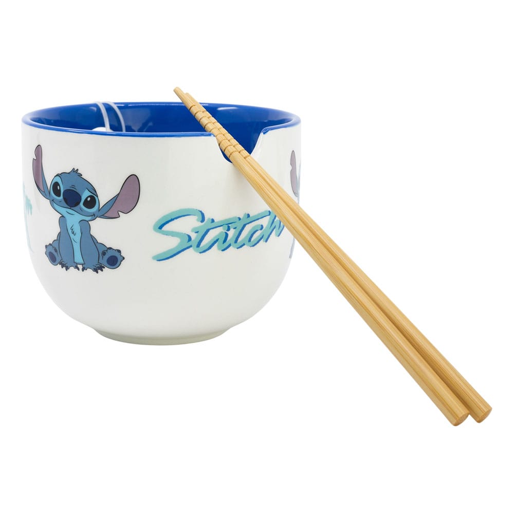 Lilo &amp; Stitch Ramenschale mit Stäbchenstich