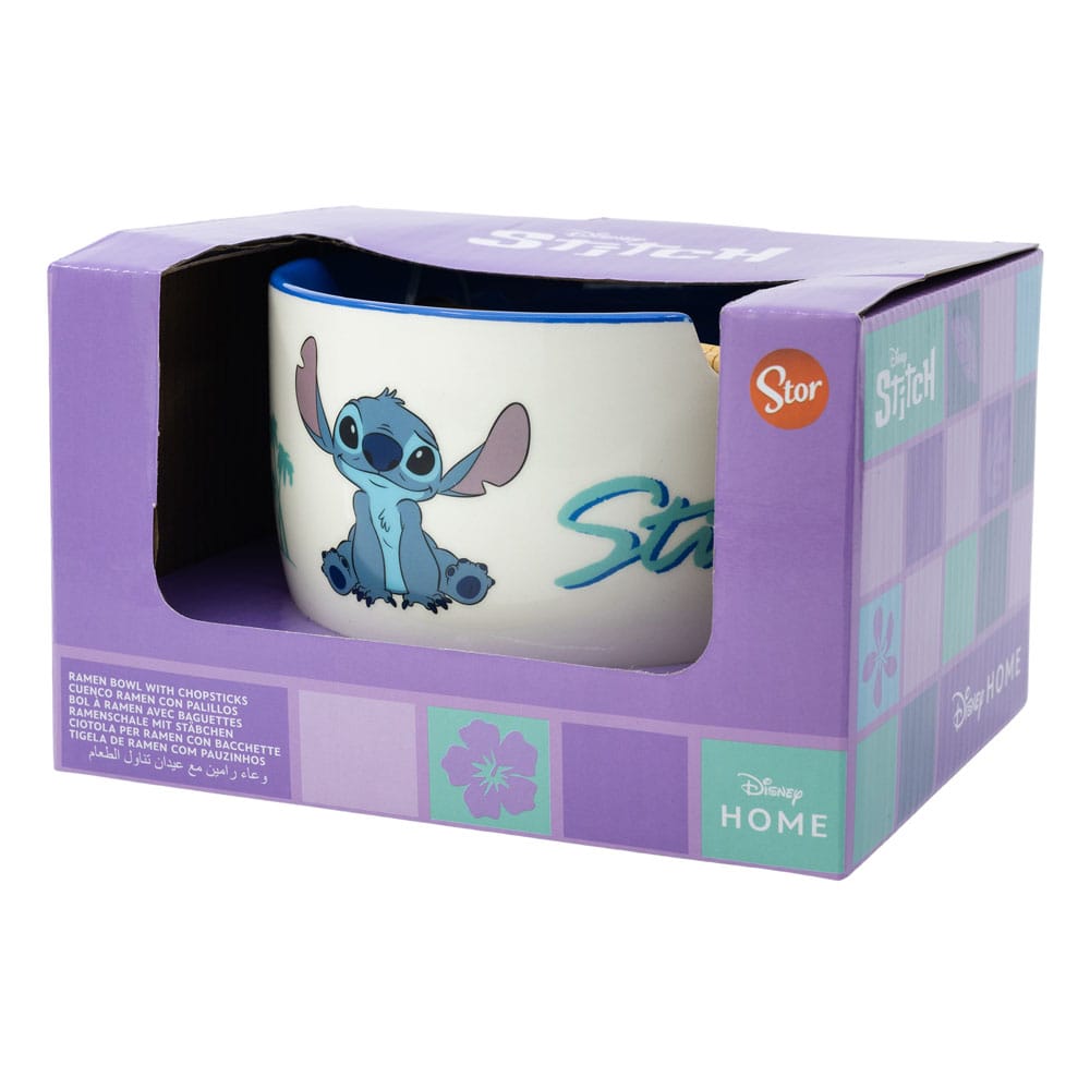 Lilo &amp; Stitch Ramenschale mit Stäbchenstich
