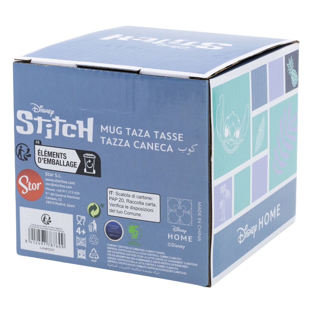 Lilo &amp; Stitch 3D Tasse Stitch Ananas 414 ml