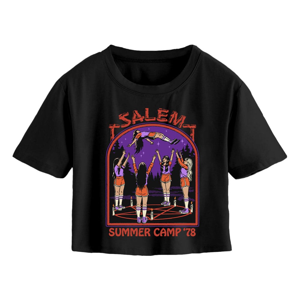 Steven Rhodes Cropped T-Shirt Salem Summer  Size L