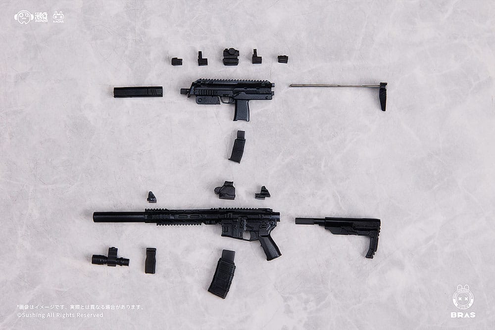 Bunny Rapid Action Squad Action Figure 1/12 Commando Belka 16 cm