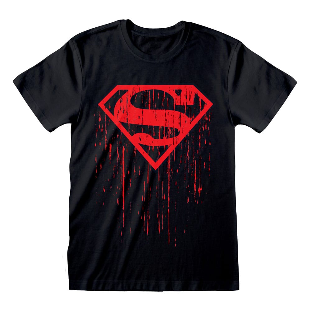 Superman T-Shirt Dripping Symbol Größe S