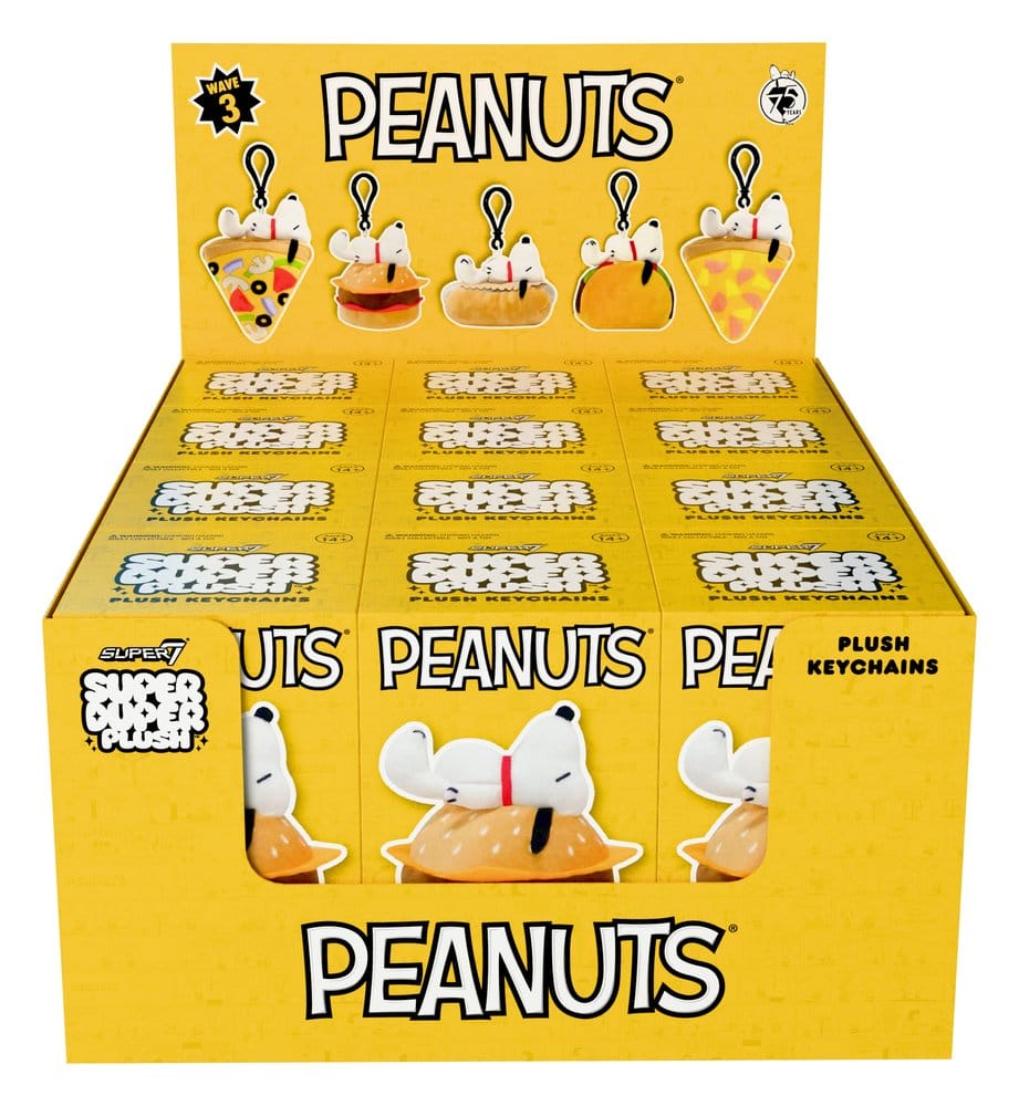 Peanuts Super Duper Plush Figures Wave 03 Blind Box Display (12)