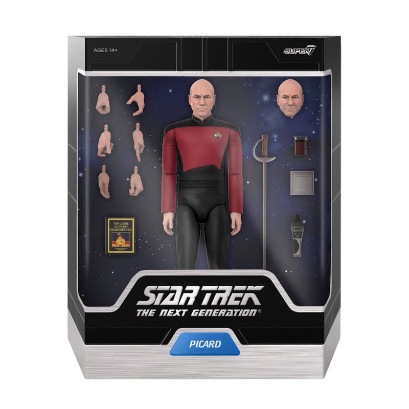 Star Trek: The Next Generation - Ultimates Wave 2 - Captain Picard 7 inch Action Figure