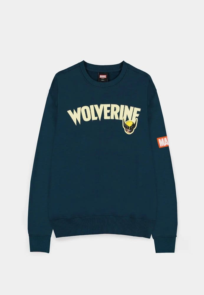Marvel Sweater Wolverine Blue Size XL