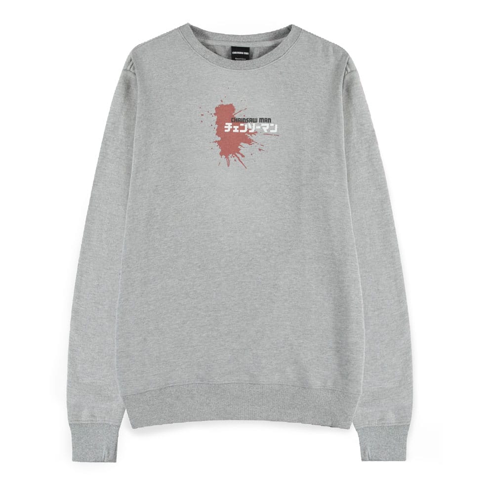 Chainsaw Man Sweater Power Grey Melange Size XL