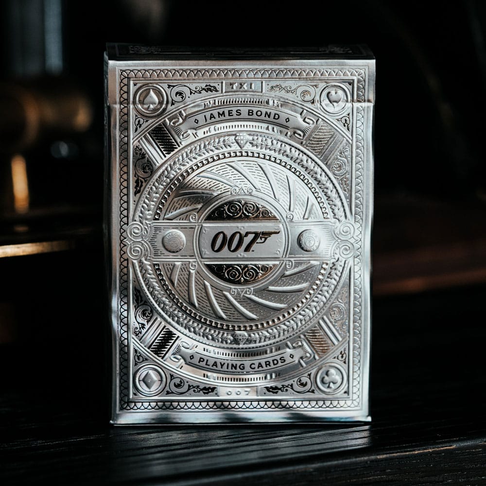 James Bond Playing Cards Silver Edition