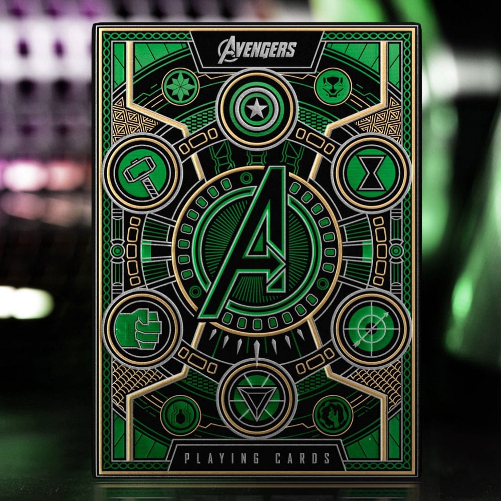 Avengers - The Infinity Saga Playing Cards Green Version