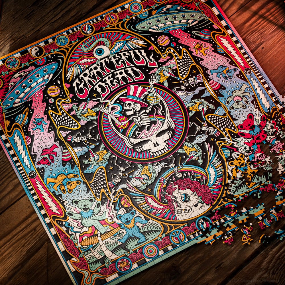 The Grateful Dead Multidimensional Puzzle (1000 Pieces)