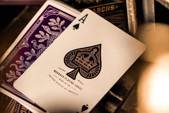 Theory 11 Playing Cards Monarch Purple