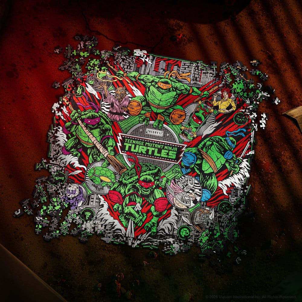 Teenage Mutant Ninja Turtles multi-dimensional puzzle (1000 pieces)