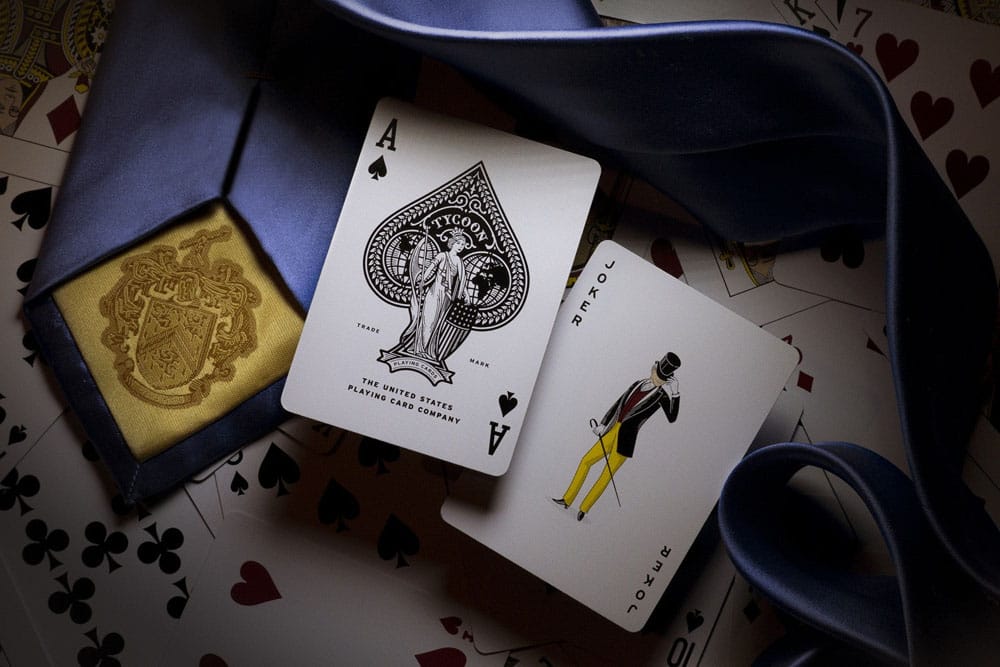 Tycoon Playing Cards Blue