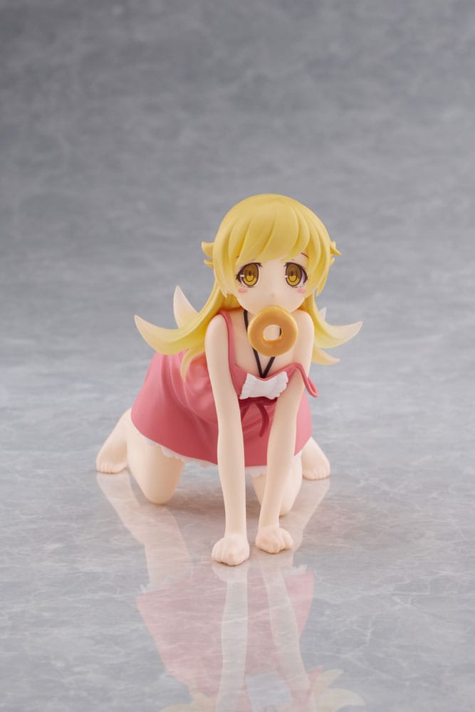 Monogatari Series: Off & Monster PVC Statue Desktop Cute Figure Shinobu Oshino 13 cm