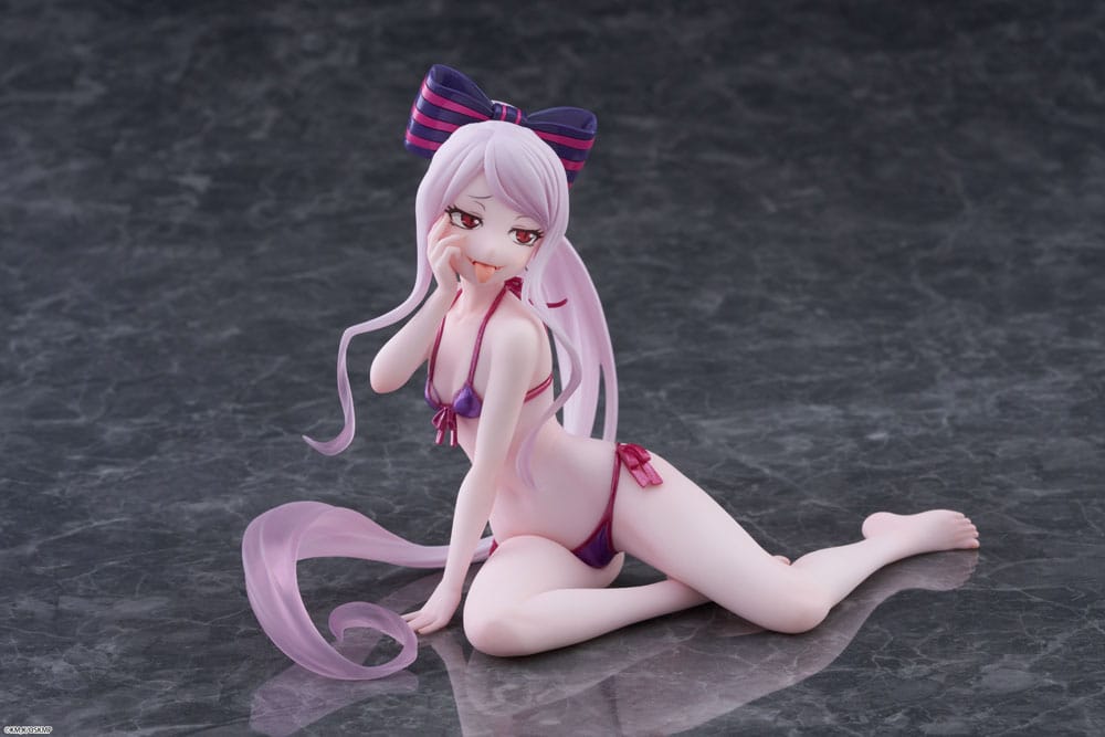 Overlord PVC Statue Desktop Cute Figure Shalltear Swimsuit Ver. 13 cm