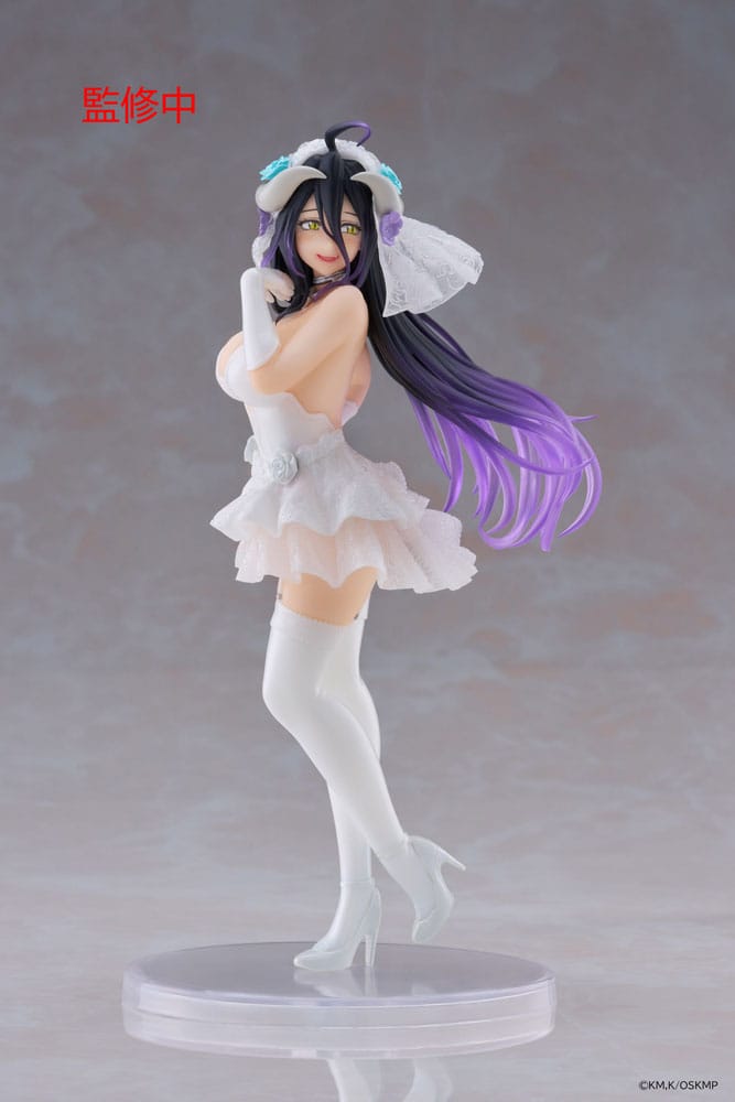 Overlord Coreful PVC Statue Albedo Wedding Ver. 18 cm