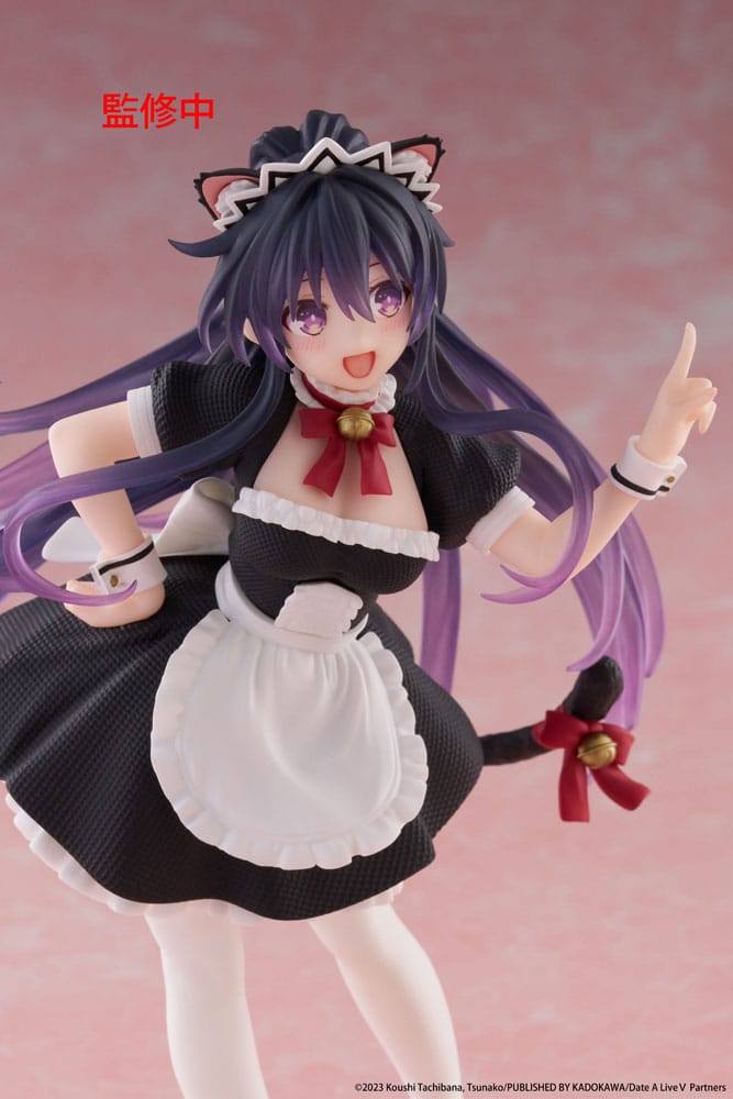 Date A Live V Coreful PVC Statue Tohka Yatogami Cat Ear Maid Ver. 18 cm