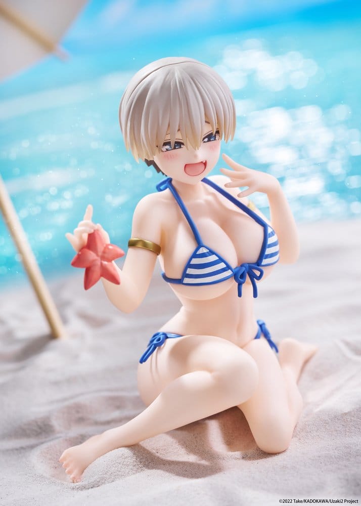 Uzaki-chan Wants to Hang Out! Desktop Cute PVC Figure Hana Uzaki (Swimwear Ver.) 13 cm