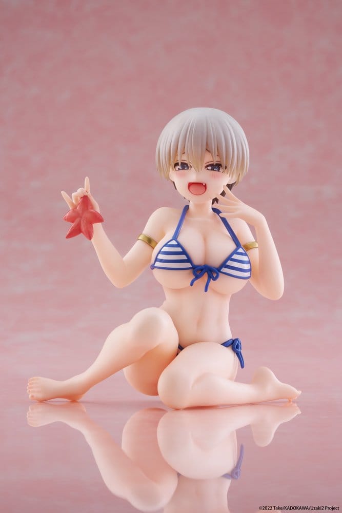 Uzaki-chan Wants to Hang Out! Desktop Cute PVC Figure Hana Uzaki (Swimwear Ver.) 13 cm