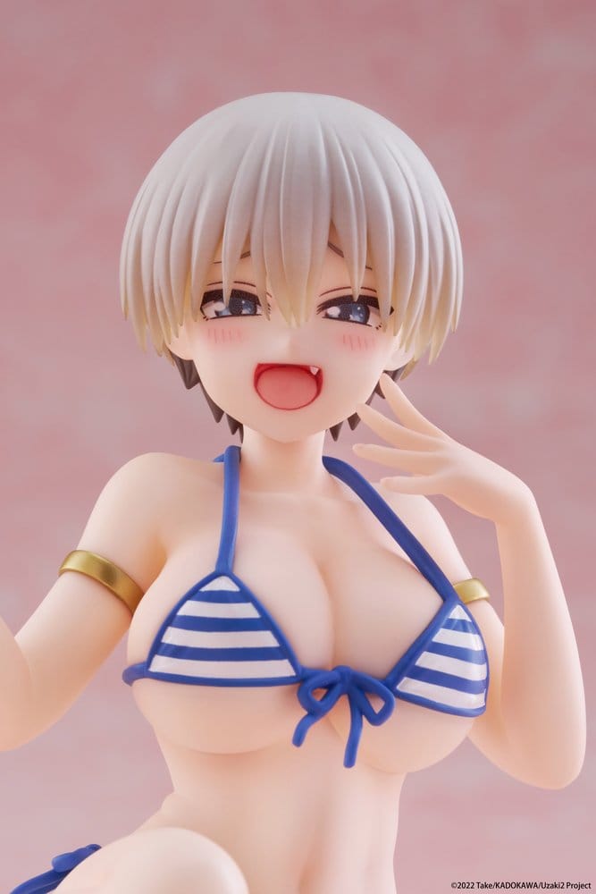 Uzaki-chan Wants to Hang Out! Desktop Cute PVC Figure Hana Uzaki (Swimwear Ver.) 13 cm