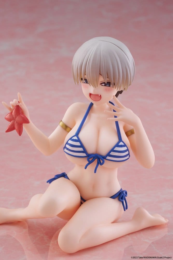 Uzaki-chan Wants to Hang Out! Desktop Cute PVC Figure Hana Uzaki (Swimwear Ver.) 13 cm