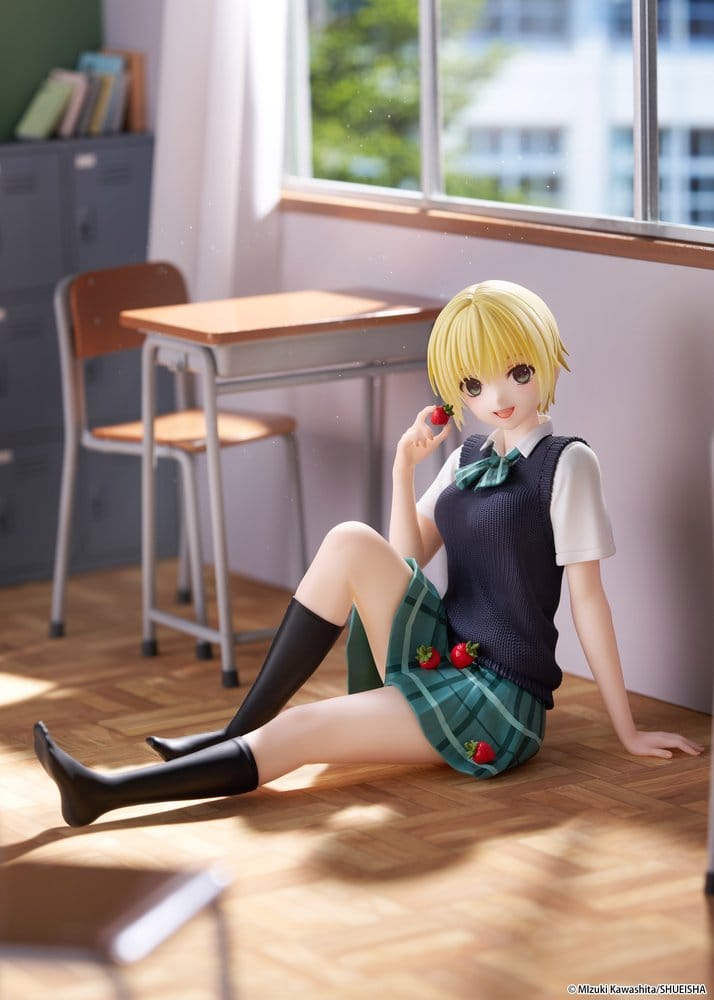 Strawberry 100% Desktop Cute PVC Figure Tsukasa Nishino (School uniform Ver.) 13 cm