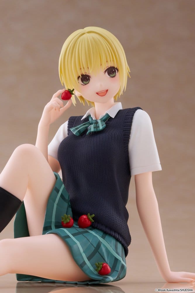 Strawberry 100% Desktop Cute PVC Figure Tsukasa Nishino (School uniform Ver.) 13 cm