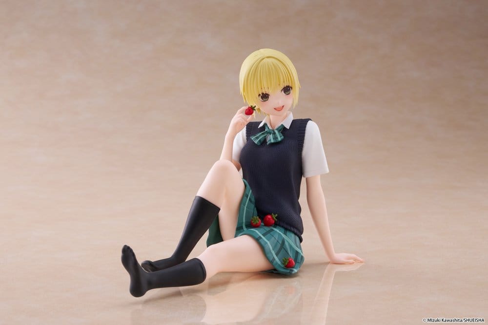 Strawberry 100% Desktop Cute PVC Figure Tsukasa Nishino (School uniform Ver.) 13 cm
