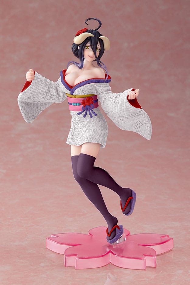 Overlord IV Coreful PVC Statue Albedo Sakura Kimono Ver. Renewal Edition 20 cm