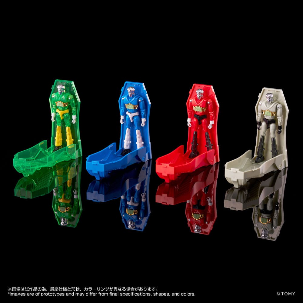 Legacysoul Action Figure Microman Command No. 2 4-piece set