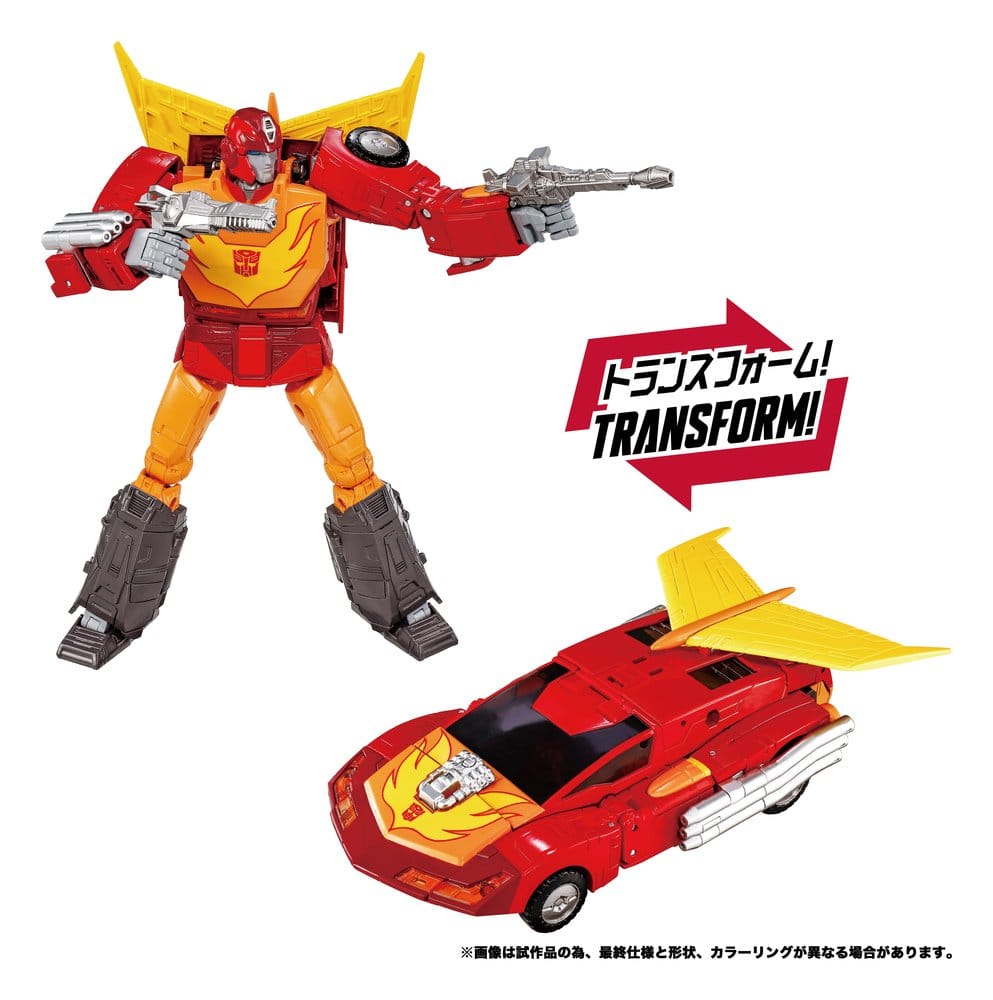 Transformers Masterpiece MPG-20 Action Figure Hot Rod (Style Generation) 18 cm