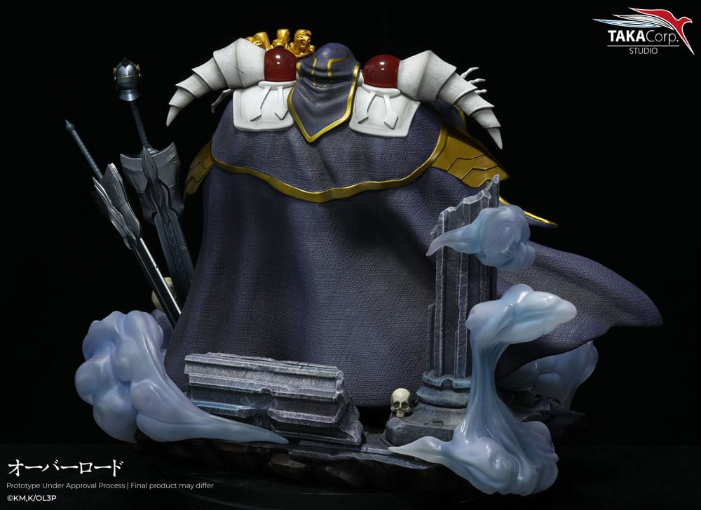 Overlord-Statue Ainz Ooal Kleid 40 cm