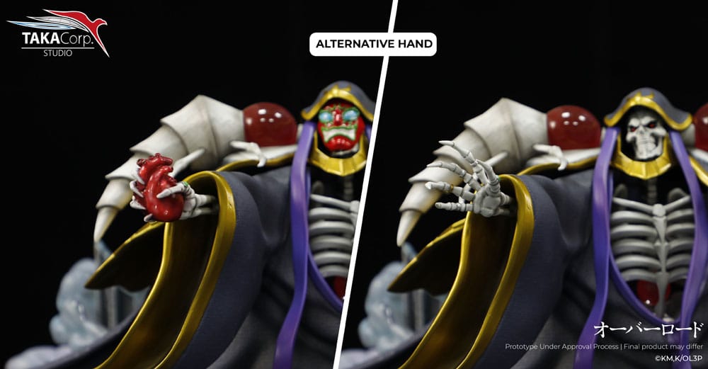 Overlord-Statue Ainz Ooal Kleid 40 cm