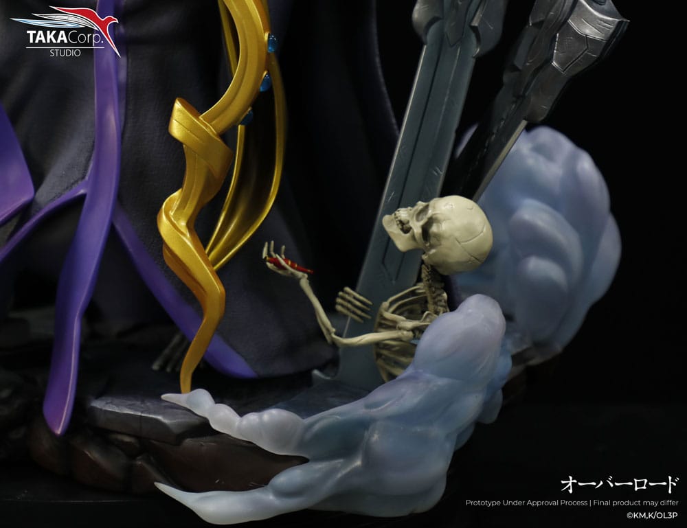 Overlord-Statue Ainz Ooal Kleid 40 cm