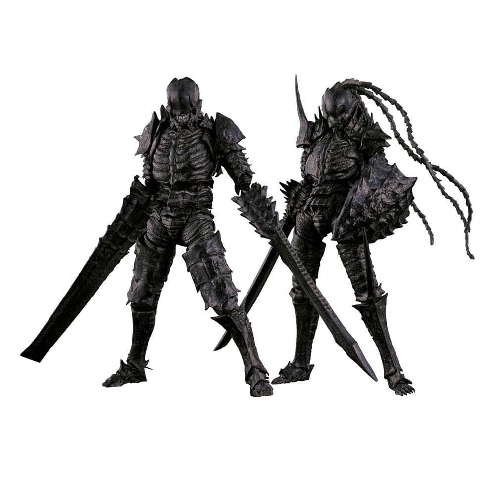 ABARA Actionfigur Black Gaunas Kudou Denji &amp; Nayuta Set