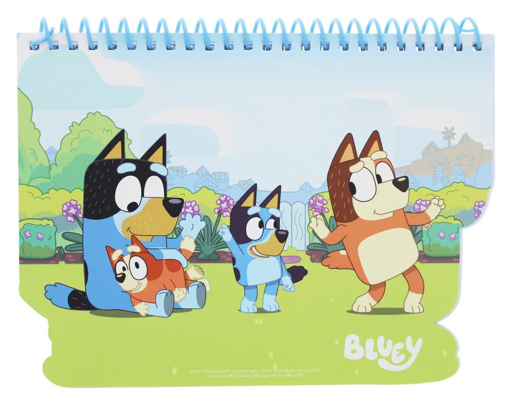 Bluey Travel Colouring Set