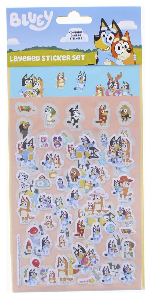 Bluey Sticker Set