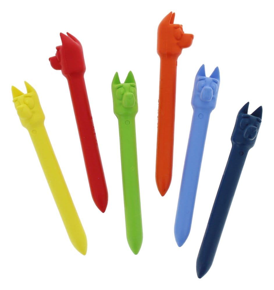 Bluey Wax Crayons 6-Pack