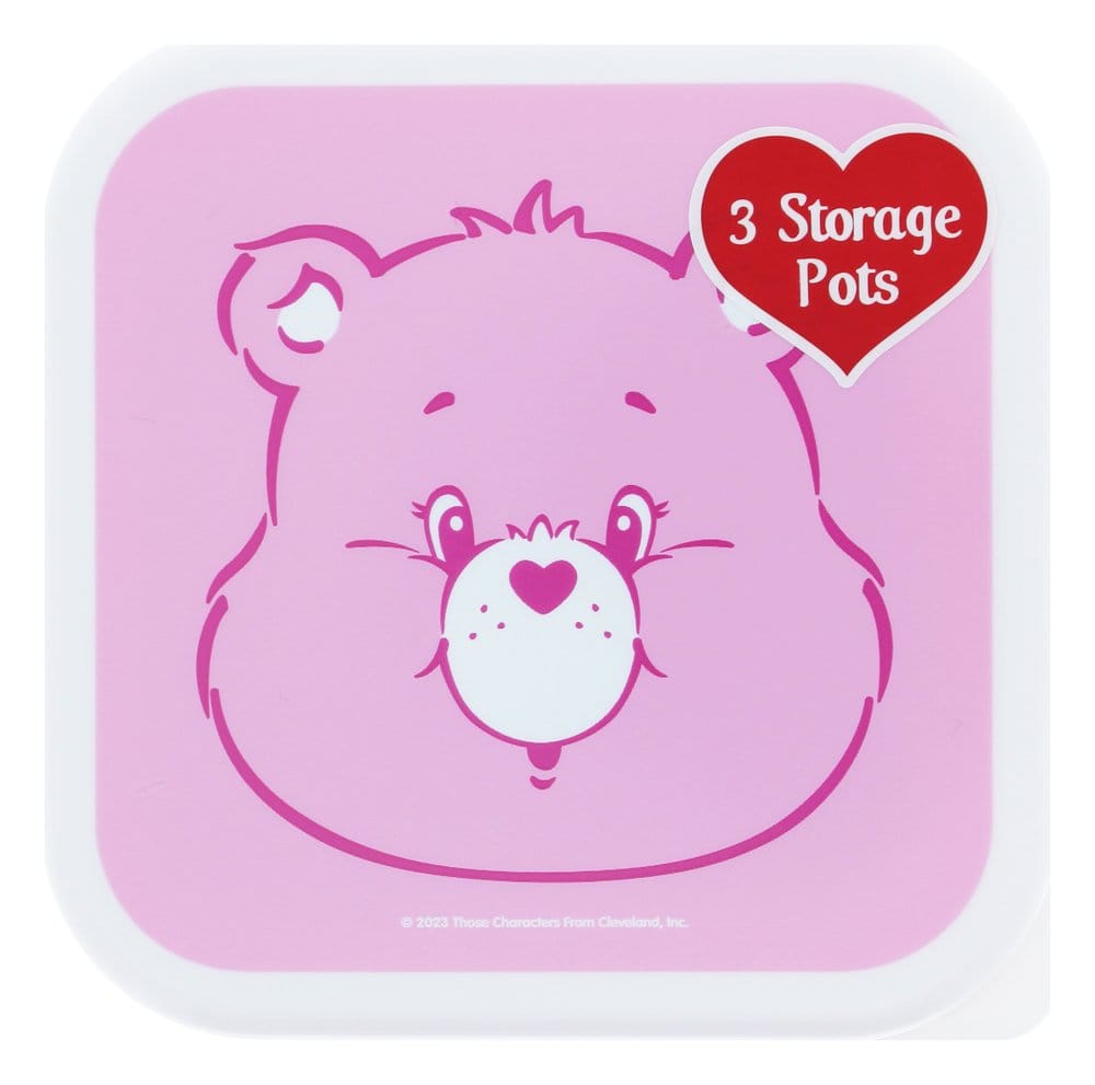 Care Bears Snack Box Set of 3