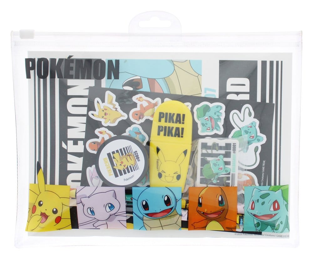 Pokémon Stationery Set 7-piece