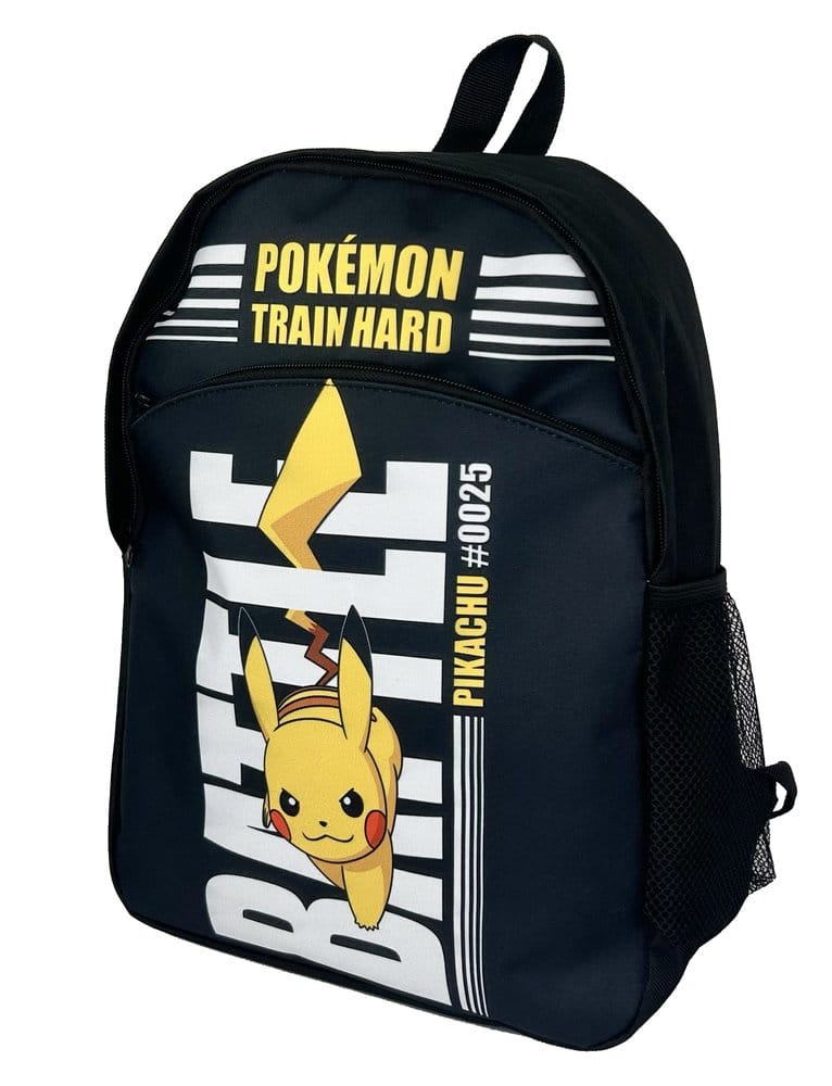 Pokémon Backpack Pokémon Train Hard Black