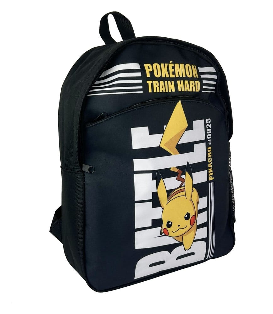 Pokémon Backpack Pokémon Train Hard Black