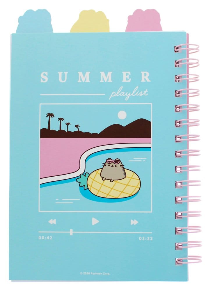 Pusheen Notebook A5 Project Book Summer Club